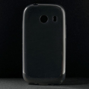 Силиконов гръб ТПУ ултра тънък за Samsung Galaxy Ace Style G310 сив прозрачен
